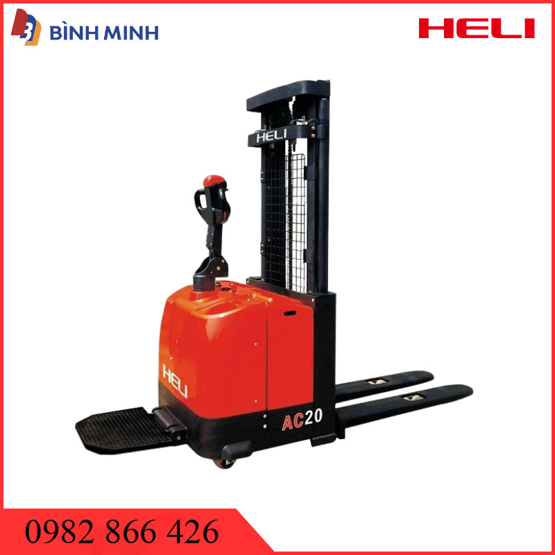 Xe Nâng Điện Đứng Lái 1.6-2 Tấn
