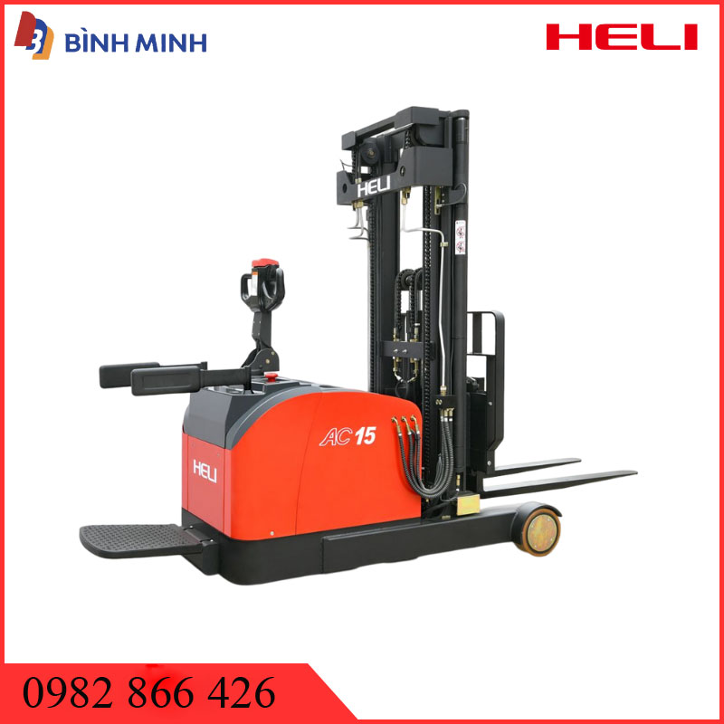 Xe Nâng Điện 1.2-1.5 Tấn Đứng Lái CQDM15-810