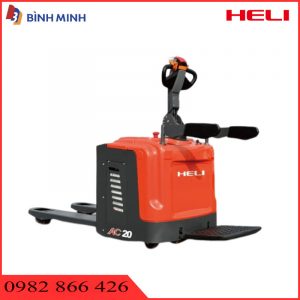 Xe nâng tay điện đứng lái 3 tấn Heli - Pin Lihthium - Model: CBD30J-RLi
