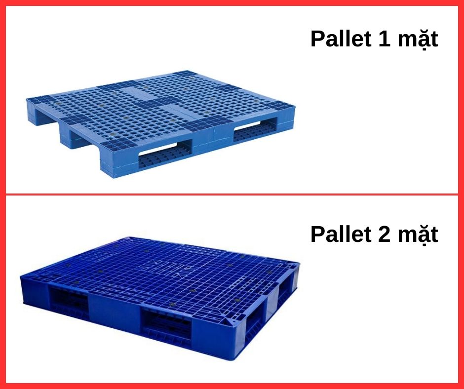 Pallet 1 mặt - 2 mặt