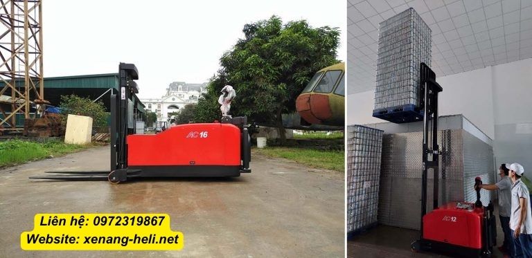Xe nâng dùng cho pallet 2 mặt CPD12