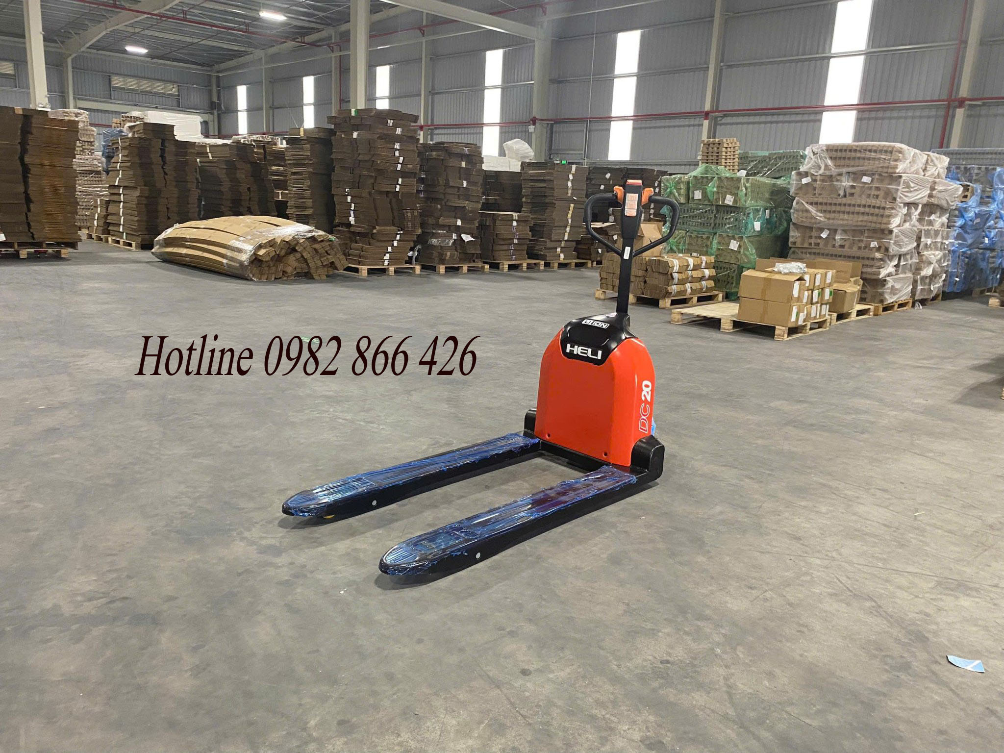 CBD20J-Li3 Xe nâng tay điện 2 tấn Heli pin Lithium