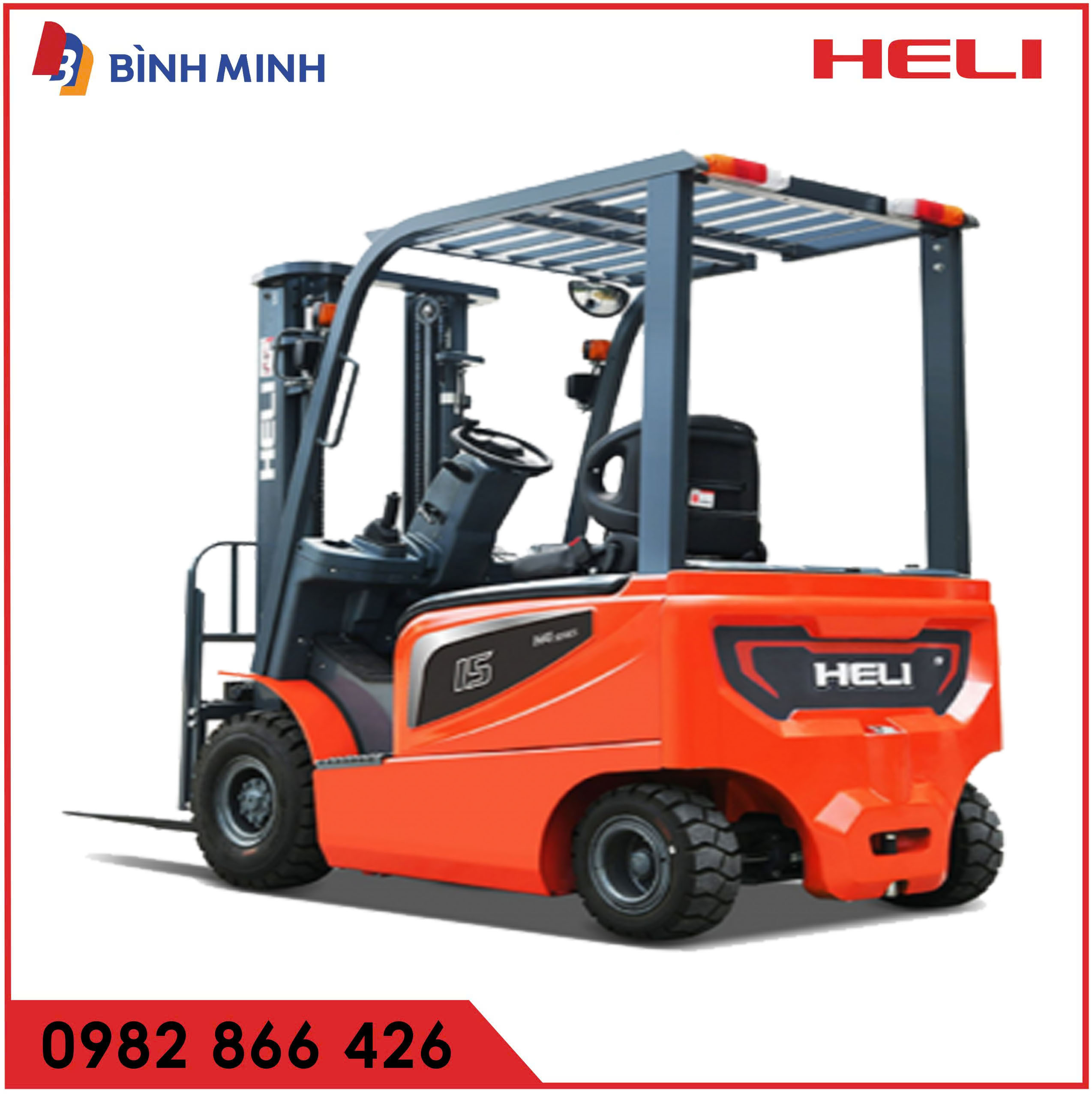 Xe nâng điện 1,8 tấn lithium mới 100%